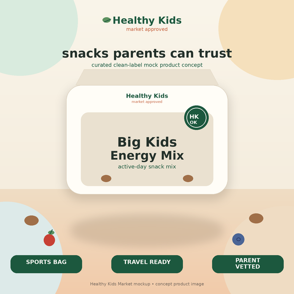 Healthy Kids Big Kids Energy Mix product mockup