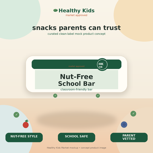 Healthy Kids Nut-Free School Bar product mockup